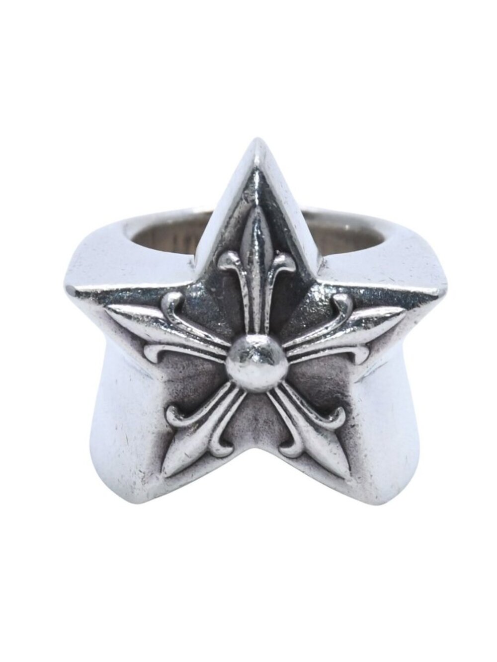Chrome Hearts Large Sterling Silver Ring